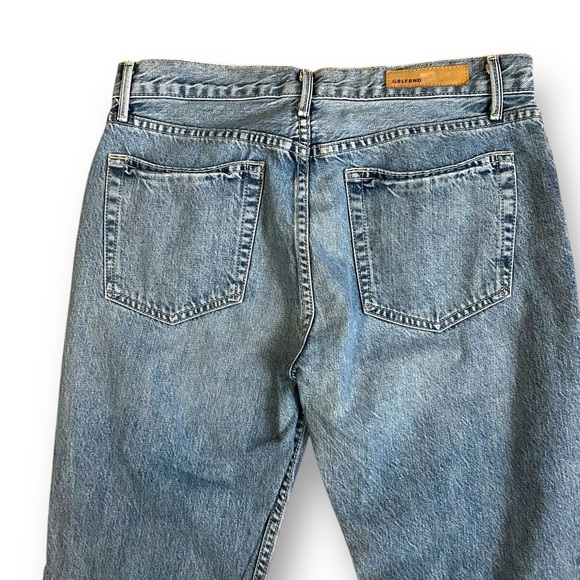 Grlfrnd Tatum Crop Jeans in Late Night Raw Hem Mid Rise Revolve size 29 - Picture 9 of 13